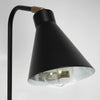 Industrial Adjustable Desk Lamp with Marble Base – Black (21”)